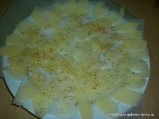 Чипсы из картофеля в микроволновке