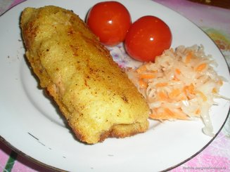 Картофельные рулетики с мясом