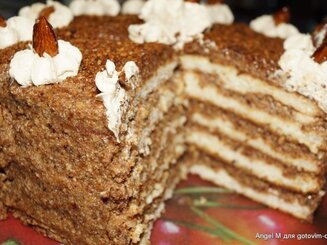 Венгерский торт "Добош"