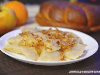 Вареники на кефире