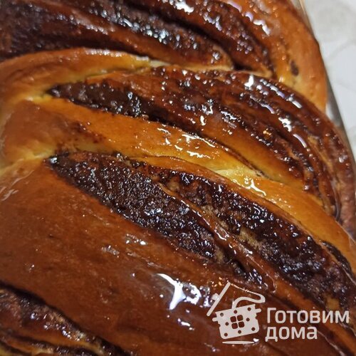 Бабка с шоколадной начинкой