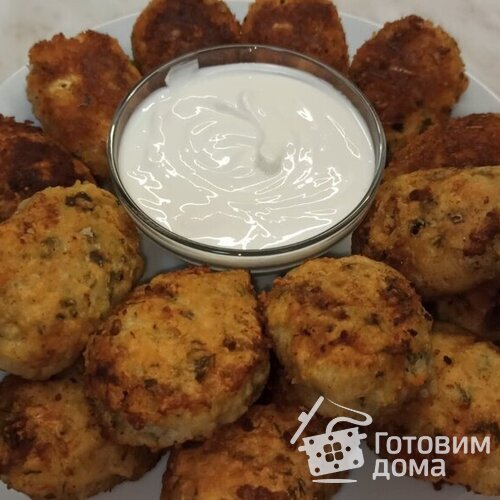 Рыбные котлеты с рисом