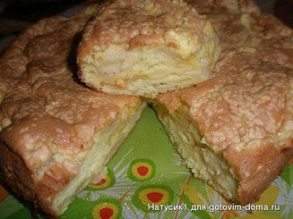 Шарлотка по маминому рецепту