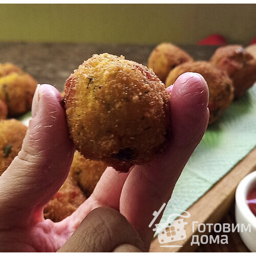Сытные сырные шарики ☆ Закуска к фильму ☆