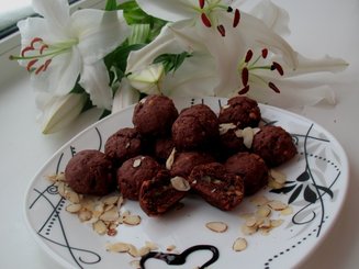 Шоколадное печенье с бананами