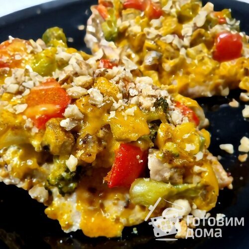 Куриное филе с овощами