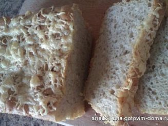 Ароматный хлебушек с сыром и чесноком