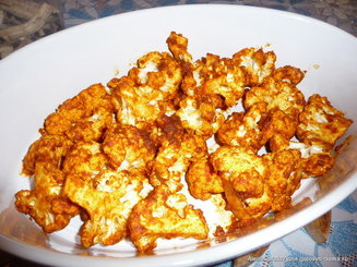 Цветная капуста с куркумой