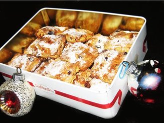 Рождественское  немецкое печенье "Mini-Stollen"