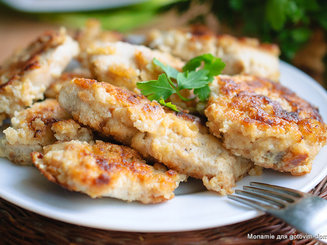 Куриные палочки хрустящие с соусом