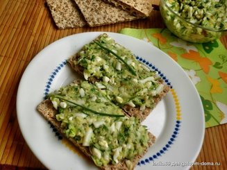 Бутерброды с кабачками