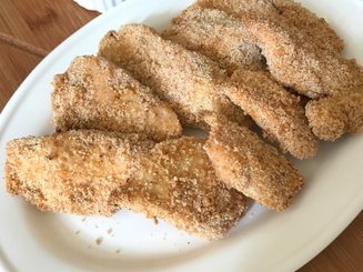 Куриные палочки хрустящие с соусом