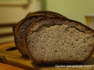 Дарницкий хлеб на закваске (без дрожжей)