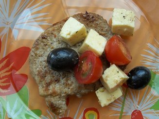 Куриная грудка в греческом стиле