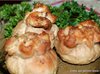 Мешочки с сыром и грибами