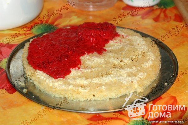 Торт &quot;Клубничные облака&quot; фото к рецепту 23