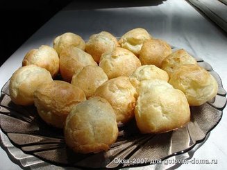 "Лебеди"-Заварное пирожное