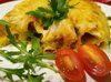 Канелоне с мясом под соусом бешамель