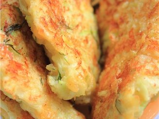Драники из цуккини с сыром