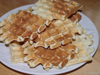 Ванильные вафли