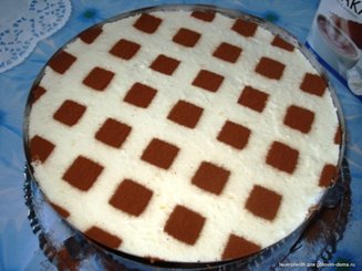 Торт "Шахматная доска"