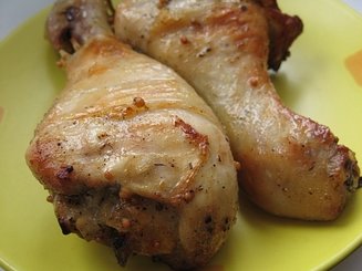 Курица запеченная с овощами