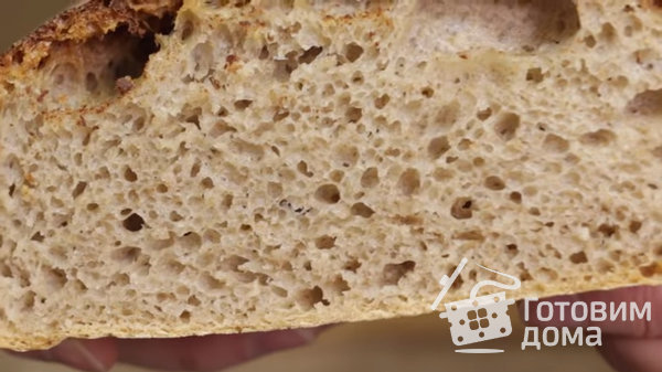 Ржаной домашний хлеб без вымешивания – простой рецепт фото к рецепту 3