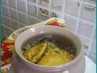 Деруны в горшочках