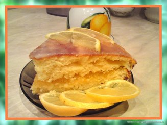 Пирог с лимонной начинкой