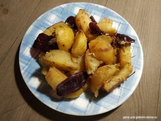 Картофель, запеченный с тимьяном
