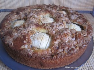 Пирог "Яблочная мозаика"