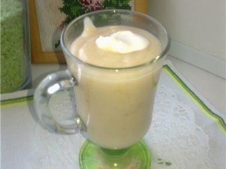 Яблочно-молочный кисель