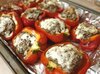 Запеченный фаршированный перец