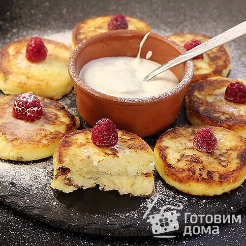 Нежные сырники без муки и манки