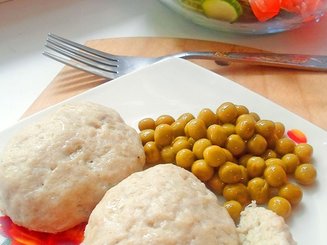 Куриные котлеты с яблоком
