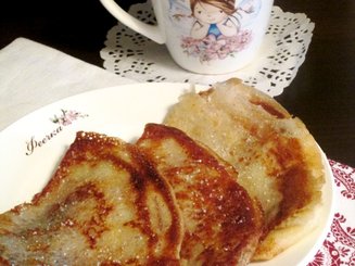 Блинчики с корицей и сахаром