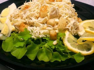 Салат из курицы "Наслаждение вкусом"