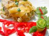Запеканка из макарон с курицей