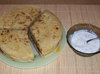 Балкарские хичины (жареные лепешки с сыром и картофелем)