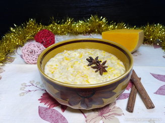 Каша тыквенная с овсянкой
