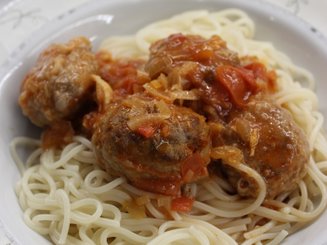 Спагетти с фрикадельками "Sugo"