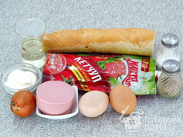 Пиццы-гренки с колбасой и кетчупом Махеевъ Беларусь фото к рецепту 1