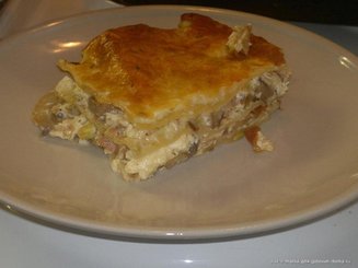 Лазанья Карбонара