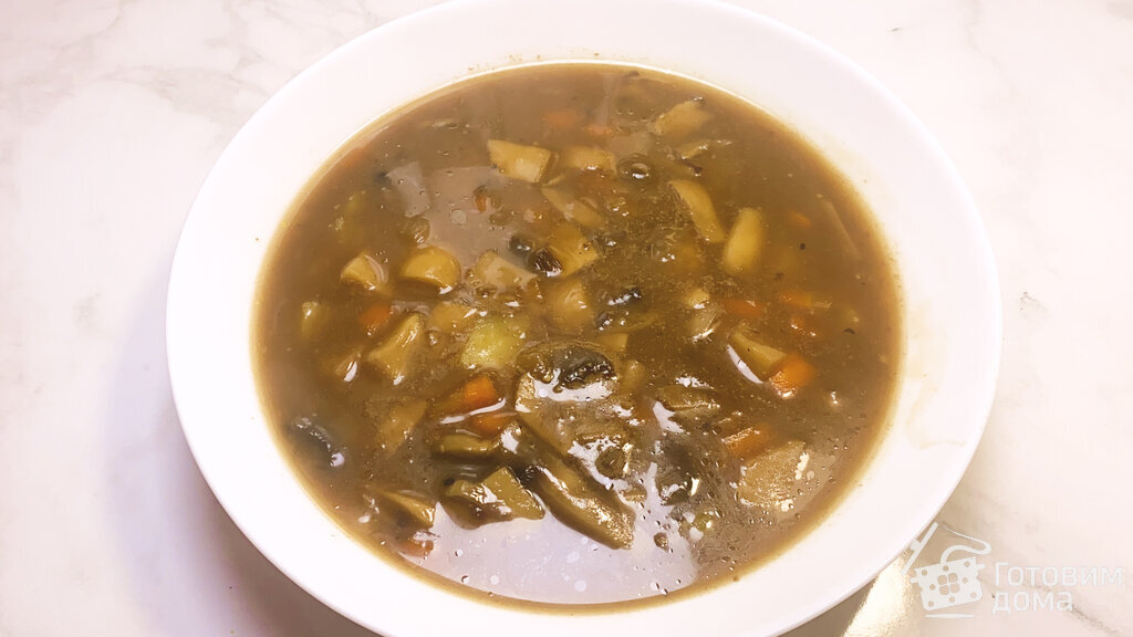 Грибной суп, пошаговый рецепт с фото