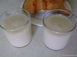 Яблочно-молочный кисель