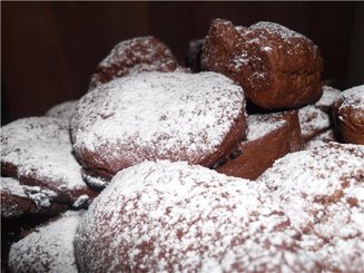 Ароматное шоколадное печенье
