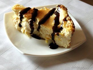 Нежная творожная запеканка (без муки и манки)
