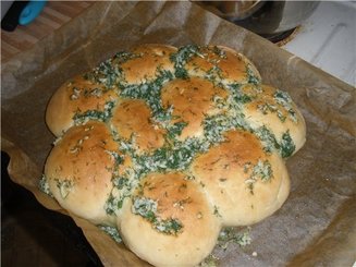 Пампушки чесночные