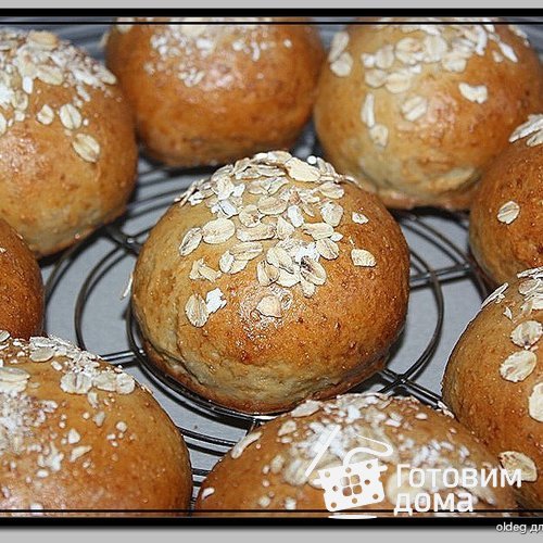 Овсяные булочки