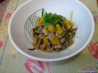 "Щепетильный язычок" салат